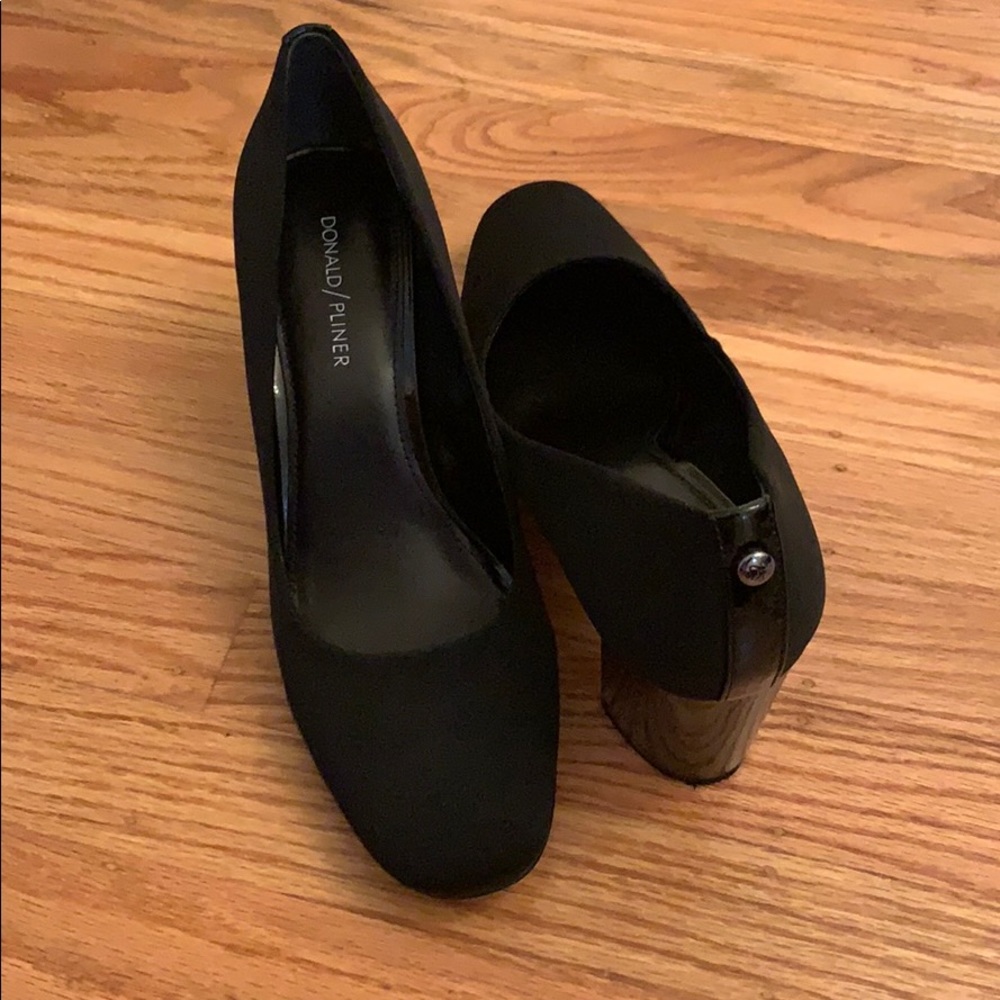 Perfect work black high heels size 10